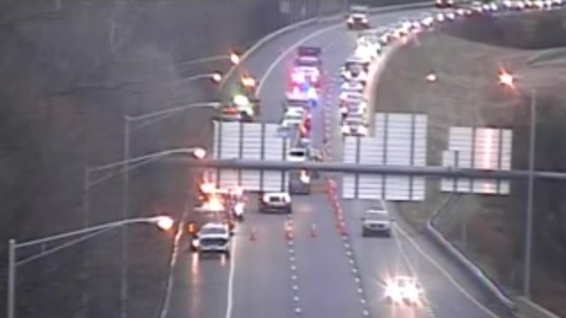 Emergency crews responded to a crash in Plainville on early Sunday morning.