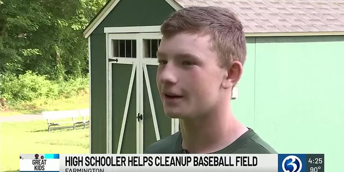 Baseball Storage Building GREAT KIDS: High schooler helps build storage shed for his baseball team
