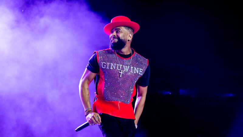 Ginuwine performs at the 2019 Essence Festival at the Mercedes-Benz Superdome, Sunday, July 7,...