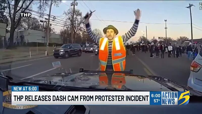 THP said the footage was released to clarify what it called “false” accusations that an...