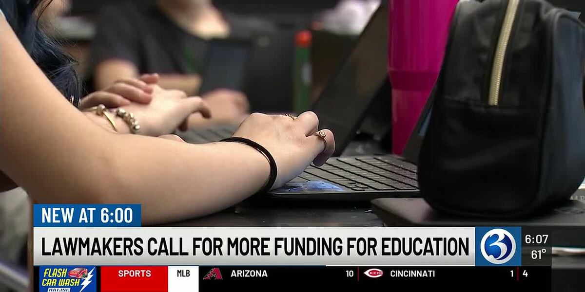 Lawmakers call for more funding for education