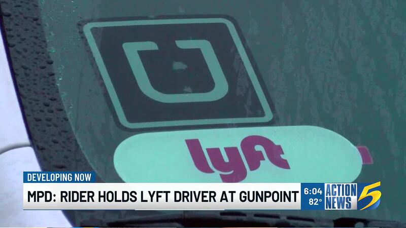 The Memphis Police Department is searching for a man accused of holding a rideshare driver at...