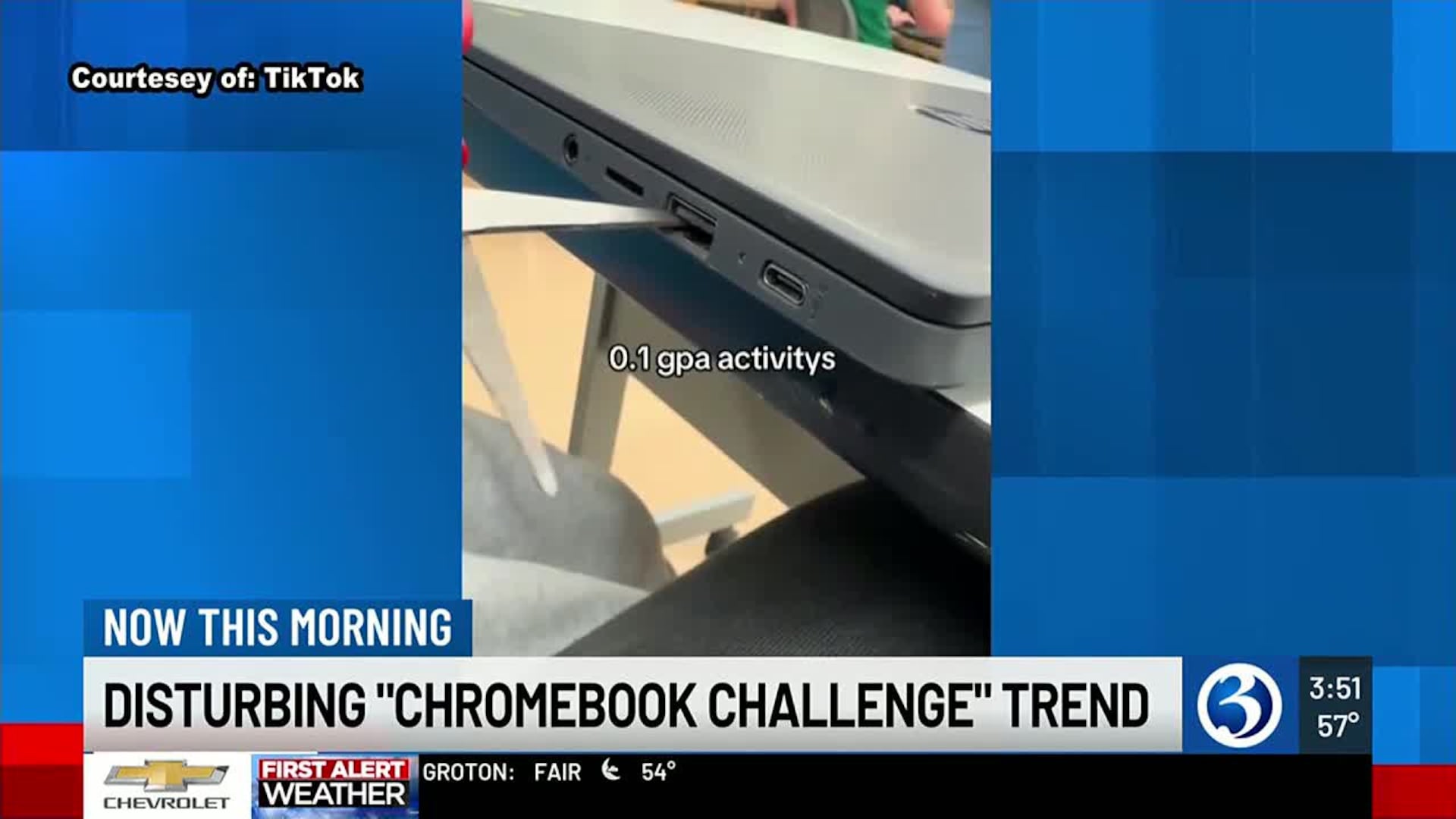 Dangerous TikTok trend has students forcing paper clips, pushpins into Chromebook devices