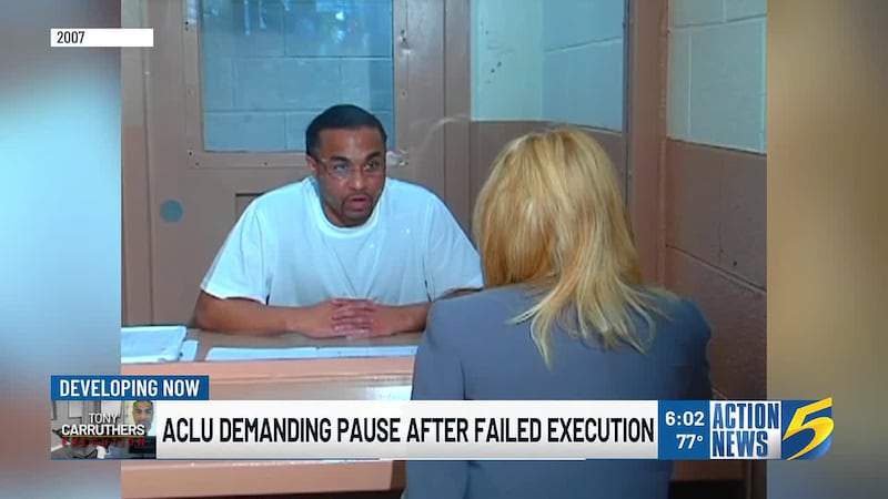 Carruthers was set to be executed on Thursday, May 21, but the execution was canceled after a...