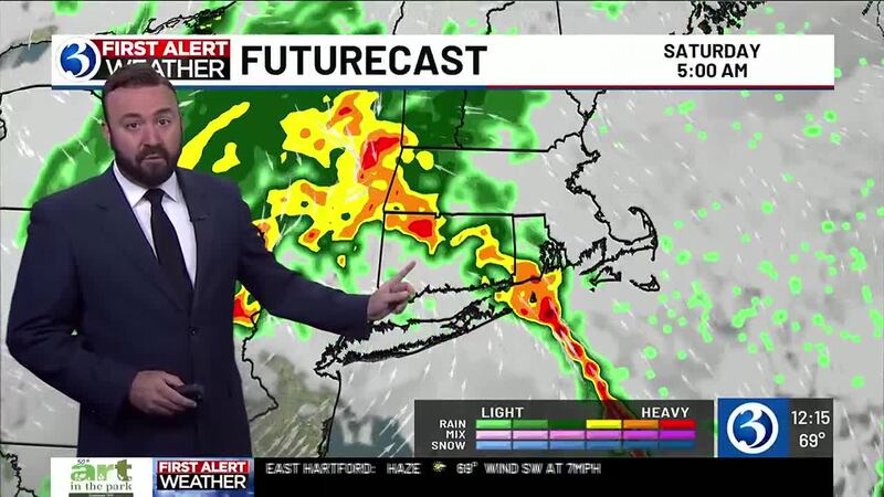 Whather Raining FORECAST: First Alert Weather Day for tomorrow's rain