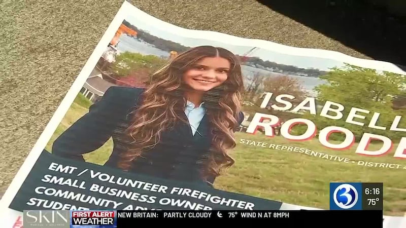 Teenager running for state representative on the shoreline