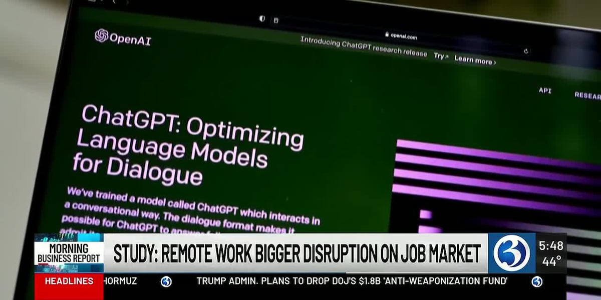 MORNING BUSINESS REPORT: Florida sues ChatGPT creator over safety risks - WFSB
