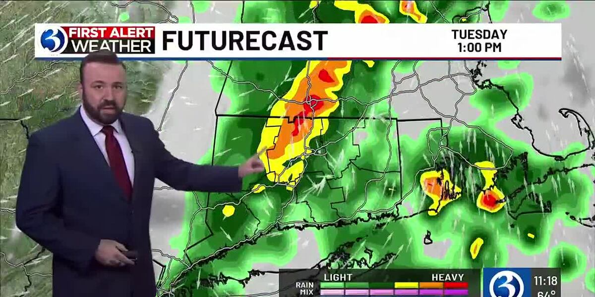 FORECAST: Ending the weekend drier than it started, but not completely dry