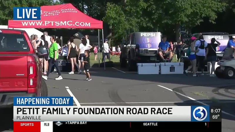 The 19th annual Petit Family Foundation 5K is underway Sunday morning at Plainville High...