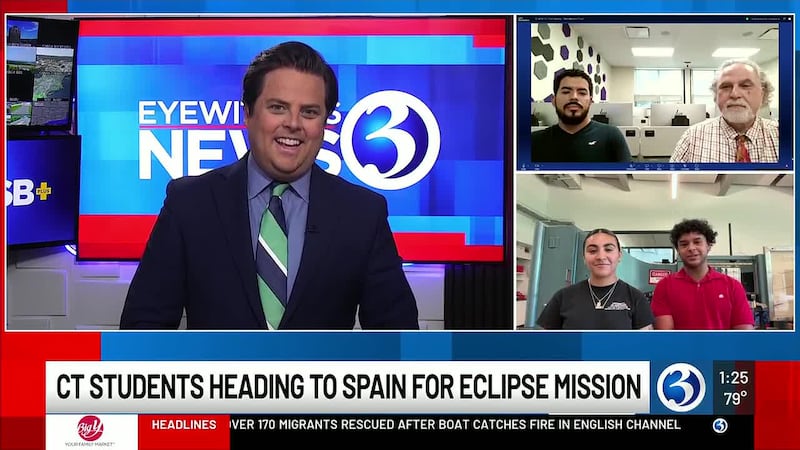 CT students heading to Spain for eclipse mission
