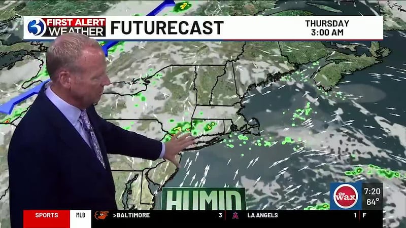 storms and humidity on Thursday - WFSB