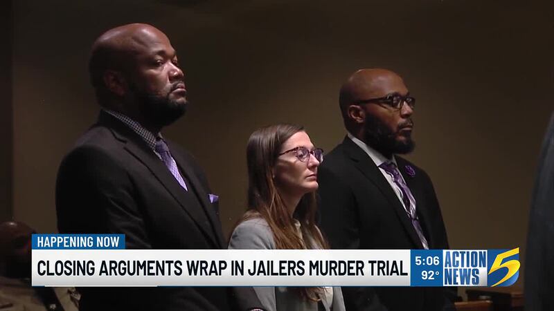 The fate of two Shelby County jail deputies is now in the hands of a jury.