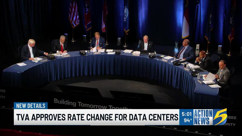The Tennessee Valley Authority (TVA) Board of Directors voted to approve a new rate structure...