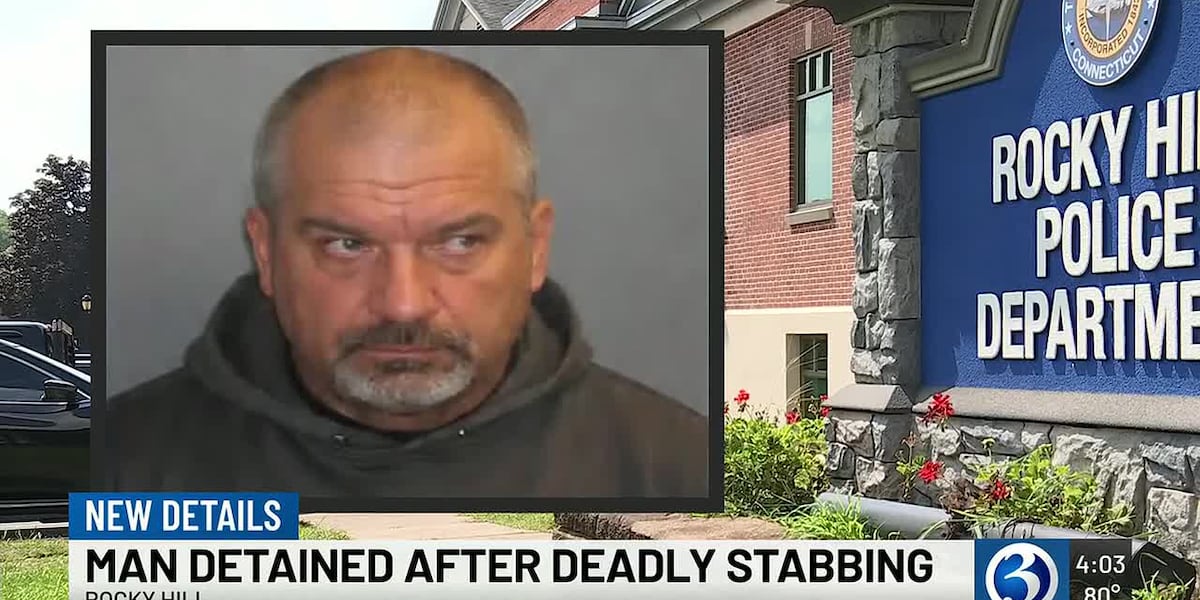 Coverage image for: Suspect detained in deadly stabbing at Rocky Hill apartment complex