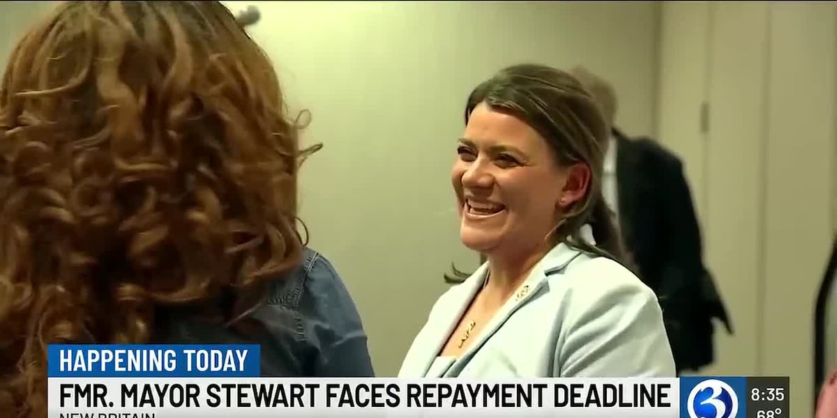 Repayment deadline looms for former New Britain Mayor Erin Stewart