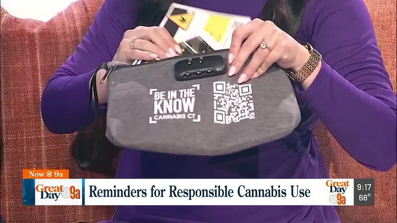 Get a free "Be in the Know" cannabis lock back from the CT Dept. of Mental Health & Addiction...