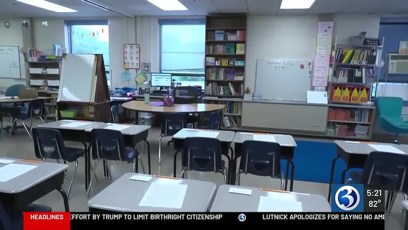 Students and teachers in Norwich returned to the classroom on Thursday, with the district...