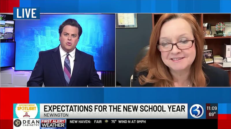 Newington Superintendent Maureen Brummett discusses her expectations for the new school year.