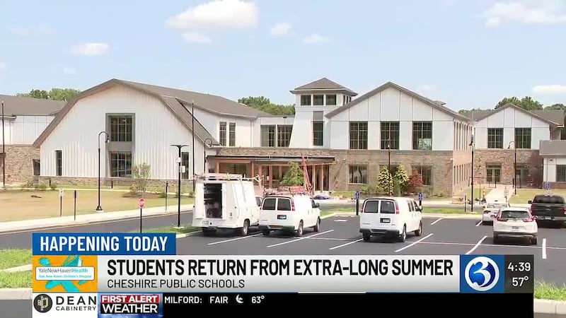 Two new elementary schools welcome Cheshire students for the first day of school