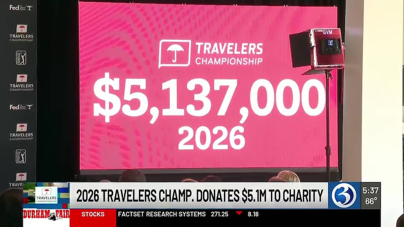 Travelers Championship raises record $5.1 million for nonprofits