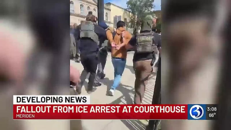 Questions raised over legality of ICE arrest at Meriden courthouse