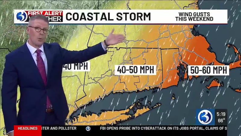 Technical Discussion: A Coastal Storm Prompts Weekend First Alert Weather Days