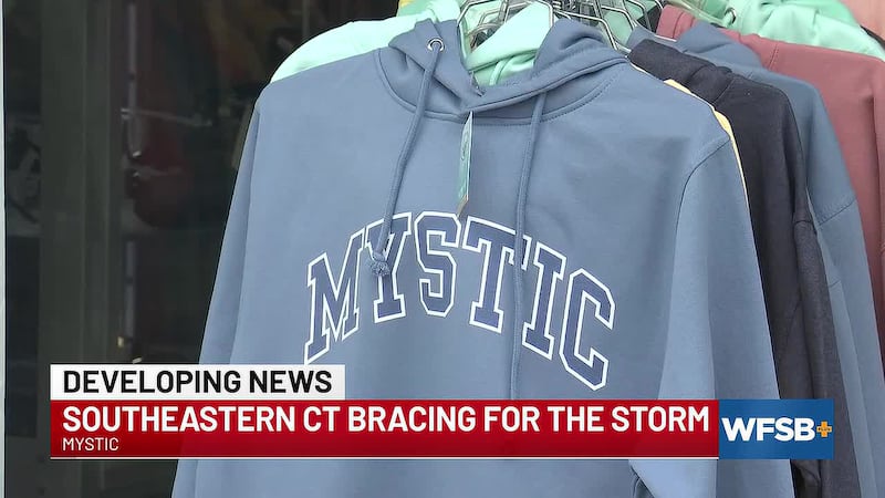 Mystic businesses, tourists brace for storm ahead of weekend events