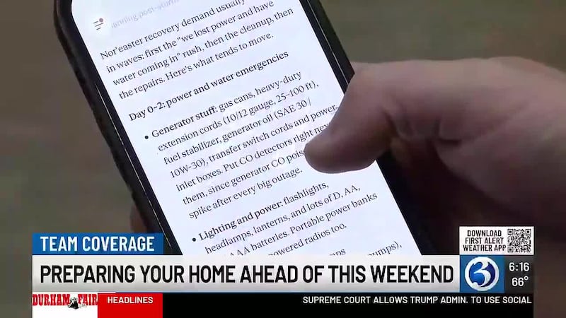 How to prepare your home ahead of upcoming coastal storm