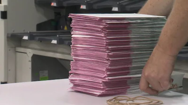Nevada's Secretary of State says USPS workers are critical to its mail ballot system.