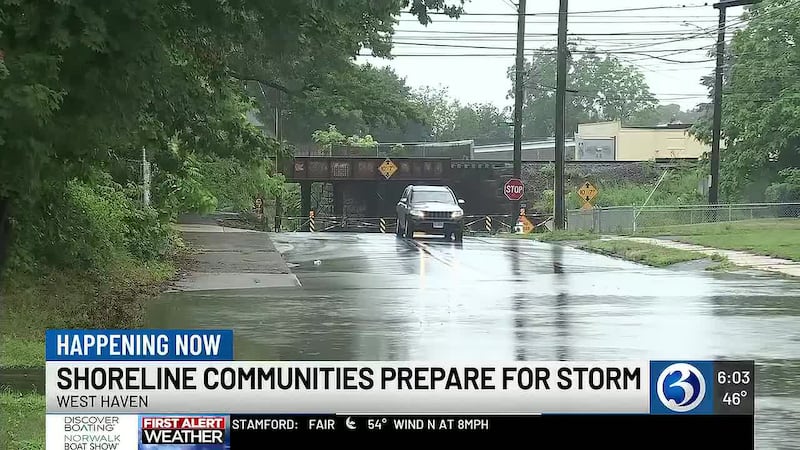 West Haven braces for possible flooding - WFSB file