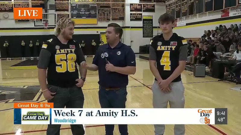 Great Day Game Day: Amity Football & Band