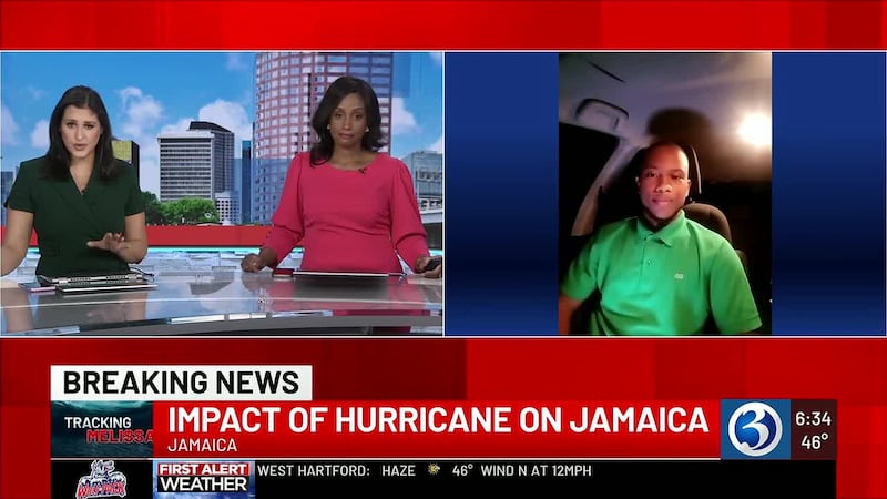 Kemar Pusey talks about the impact of Hurricane Melissa on Jamaica.