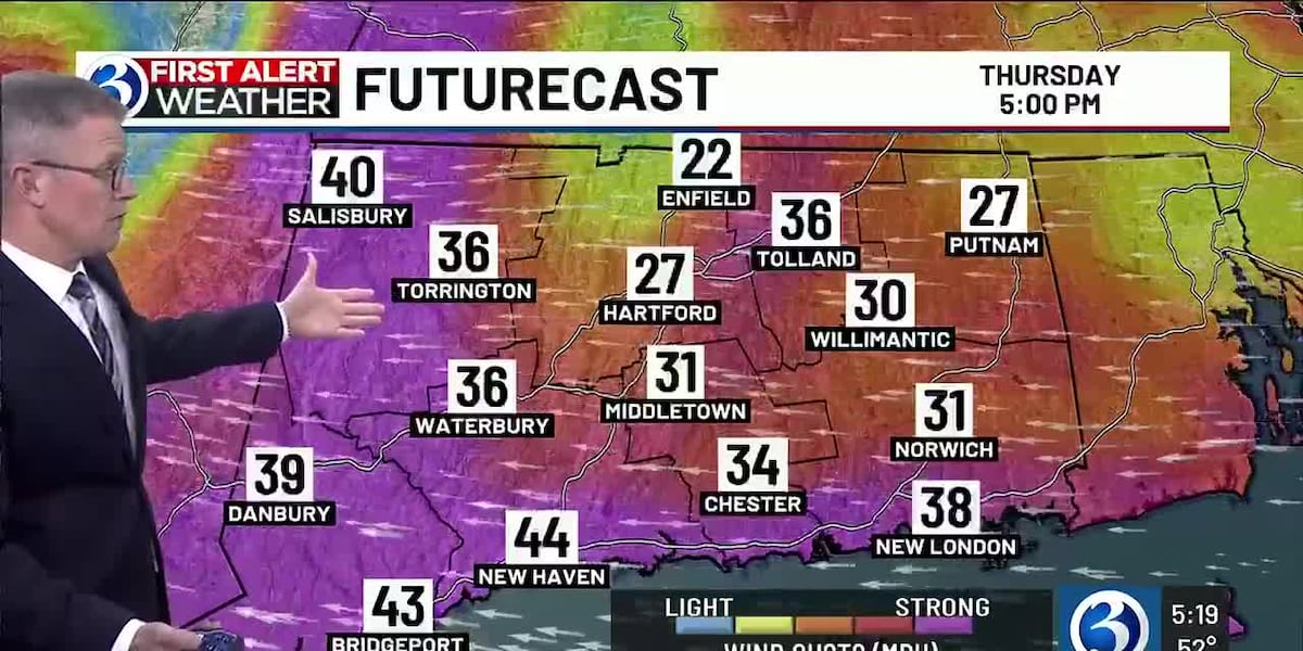 Think Fast Weather Technical Discussion: Tomorrow is a First Alert Weather Day for wind ...