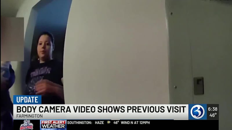 The video, recorded December 29, shows two Farmington police officers responding to a noise...